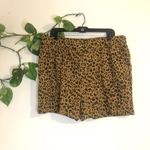 A New Day Leopard Print Shorts